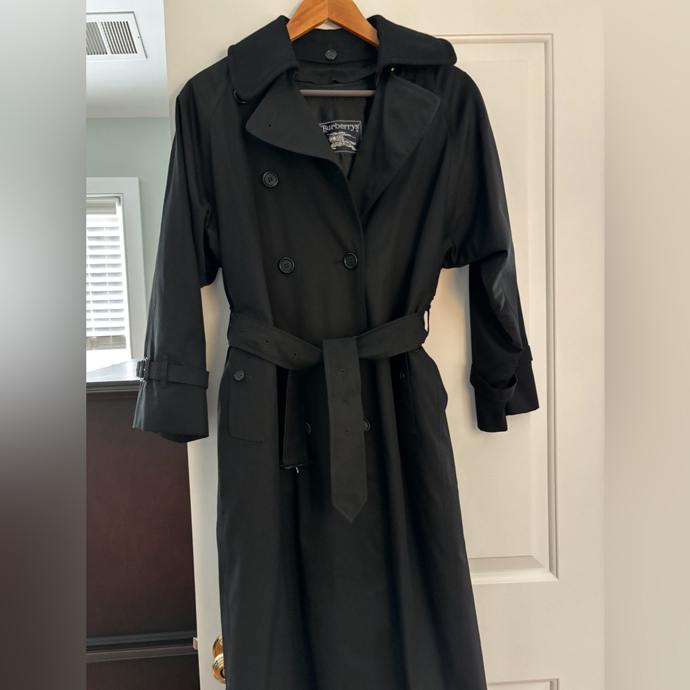 Burberry Classic Black Trench Coat